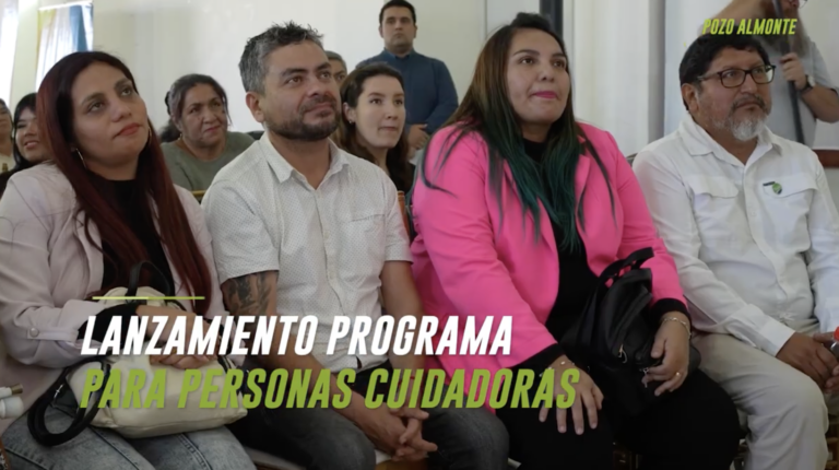 (Español) Lanzamiento programa de Apoyo para personas cuidadoras en Pozo Almonte